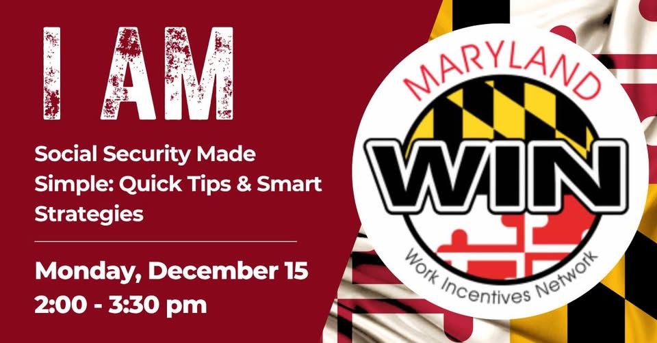 I AM Session 3: Social Security Made Simple – Quick Tips & Smart Strategies