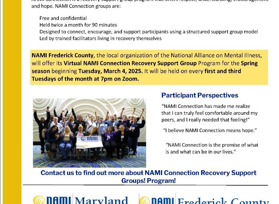 NAMI Connection Recovery Support Group